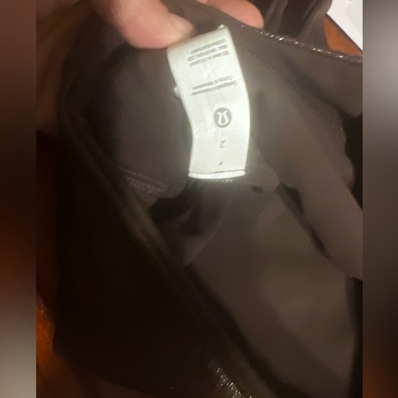 Lululemon Align Asymmetrical Ribbed Bra Light Support Cup A/B Shine Size 2 - Picture 5 of 6